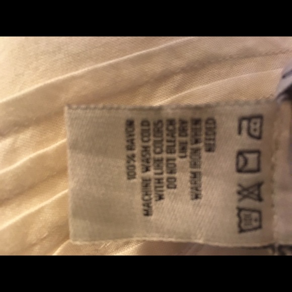 American Rag White Blouse with Lace Sleeves - Picture 6 of 6